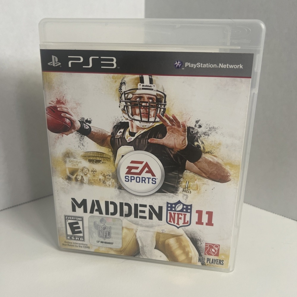 Madden NFL 11 Sony PlayStation 3 PS3 EA Sports 2010 Video‎ Game